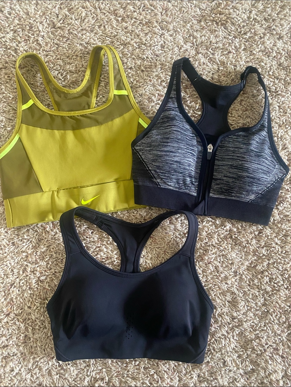 Bundle of 3 Sports Bras Size Small
